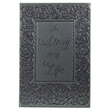 5.5" x 8.25" Hardcover Journal - Embossed Story of My Life - Magick Magick.com