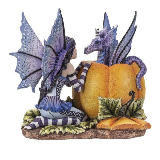 5.7" Amy Brown Fairy Statue - Halloween Hide and Seek Dragon - Magick Magick.com