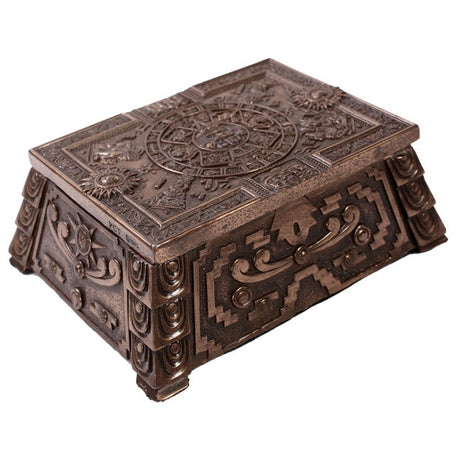 5.75" Aztec Bronze Display Box - Magick Magick.com
