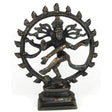 6" Antique Brass Shiva Natraj Dancing Statue - Magick Magick.com