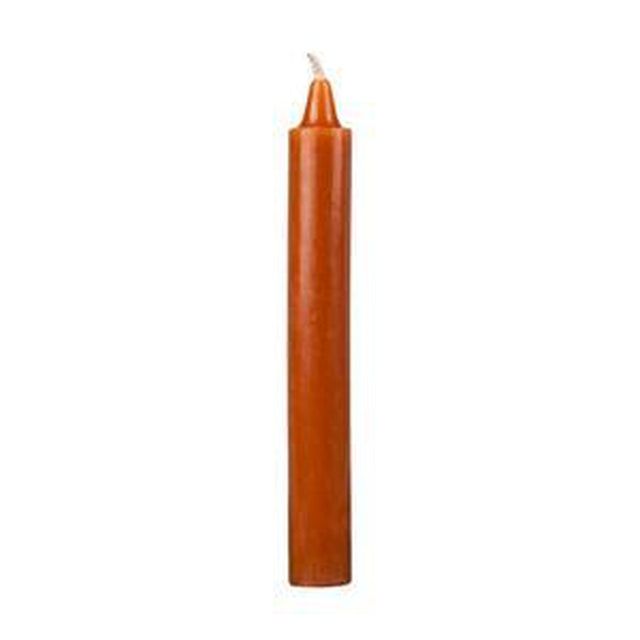 6" Brown Taper Candle - Magick Magick.com