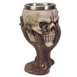 6" Chalice / Goblet - Octopus Skull - Magick Magick.com