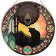 6" Glass Suncatcher - Bear Spirit - Magick Magick.com