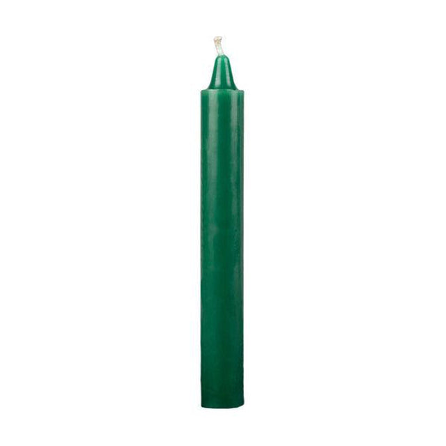 6" Green Taper Candle - Magick Magick.com