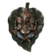 6" Hindu Statue - Ganesha on Peepal Leaf - Magick Magick.com