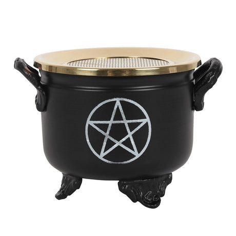 6" Pentagram Cauldron Incense Burner - Magick Magick.com