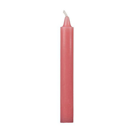 6" Pink Taper Candle - Magick Magick.com