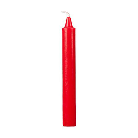 6" Red Taper Candle - Magick Magick.com