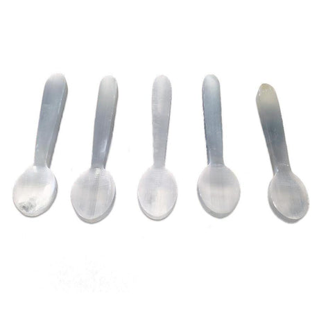 6" Selenite Altar Spoon - Magick Magick.com