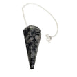 6-Sided Pendulum - Black Coral Fossil - Magick Magick.com