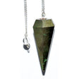 6-Sided Pendulum - Pyrite - Magick Magick.com