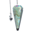 6-Sided Pendulum - Ruby Fuchsite - Magick Magick.com