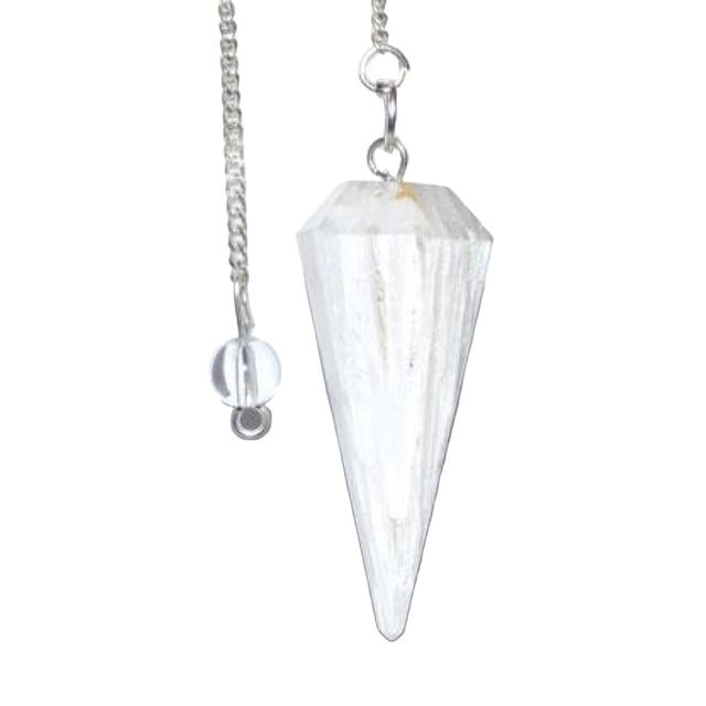 6-Sided Pendulum - Scolecite - Magick Magick.com