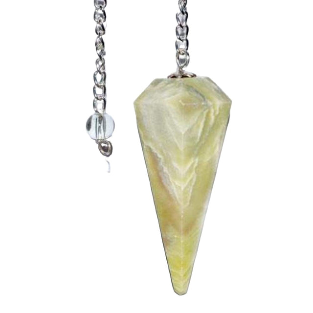 6-Sided Pendulum - Serpentine - Magick Magick.com