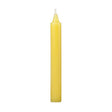6" Yellow Taper Candle - Magick Magick.com