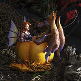 6.2" Amy Brown Fairy Statue - Halloween Hangout Dragon - Magick Magick.com