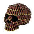 6.25" Shotgun Shell Casing Skull Statue - Magick Magick.com