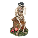 6.25" Skeleton Statue - Love Rocks - Magick Magick.com