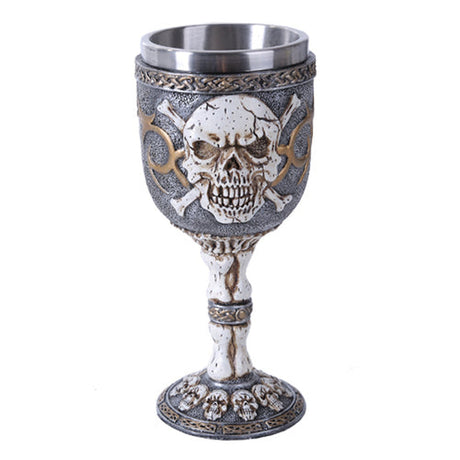 6.75" Chalice / Goblet - Skull - Magick Magick.com