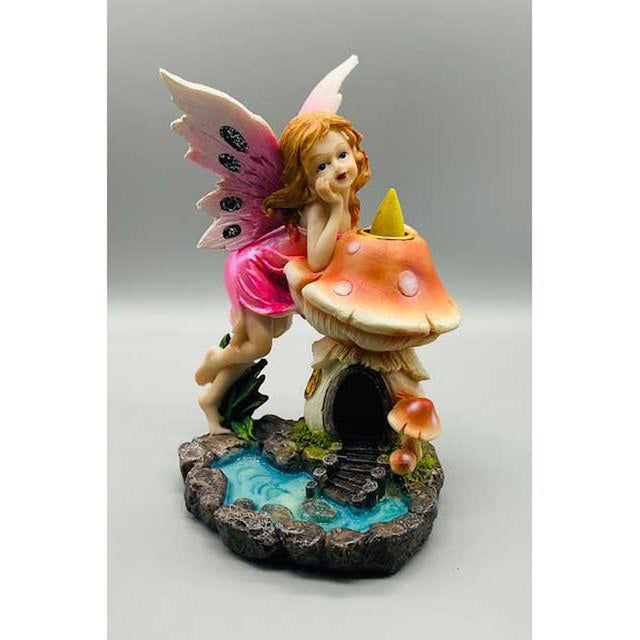 6.75" Fairy Backflow Incense Burner - Magick Magick.com