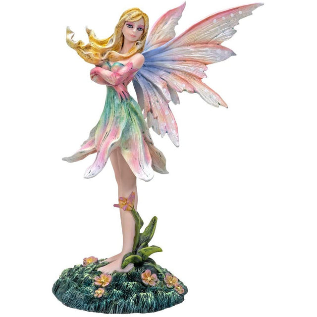 6.75" Fairy Statue - Rainbow Lily Fairy - Magick Magick.com