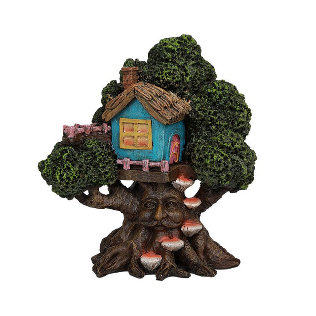 6.75" Greenman Tree House Statue - Magick Magick.com