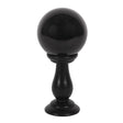 7" Black Crystal Ball on Stand - Magick Magick.com