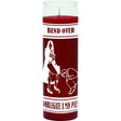 7 Day Glass Candle Bend Over - Red - Magick Magick.com