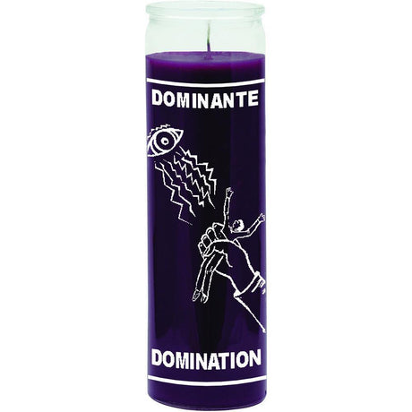 7 Day Glass Candle Domination - Purple - Magick Magick.com