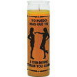 7 Day Glass Candle I Can More Than You - Orange - Magick Magick.com