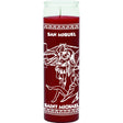 7 Day Glass Candle Miguel Revoc - Red - Magick Magick.com