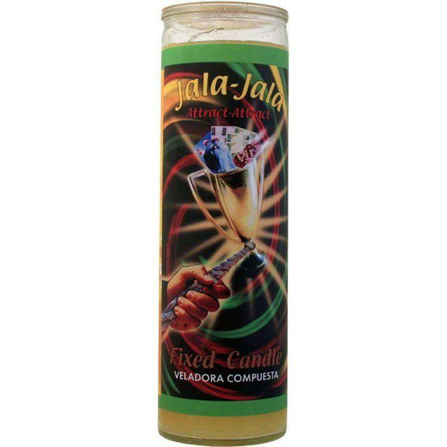 7 Day Glass Candle Mystical Fixed - Attract Attract - Magick Magick.com