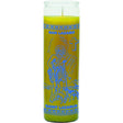 7 Day Glass Candle Religious St. Lazarus - Yellow - Magick Magick.com
