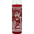 7 Day Glass Candle St. Raymond - Red - Magick Magick.com
