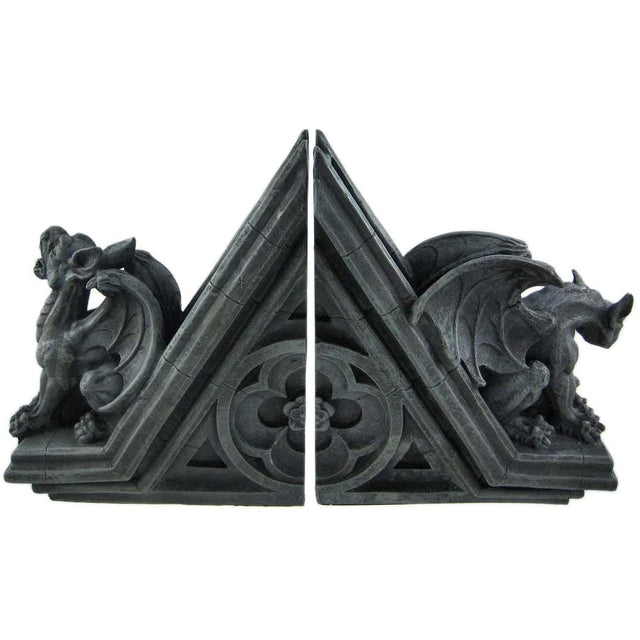7" Gargoyle Sculptural Bookends (Pair) - Magick Magick.com