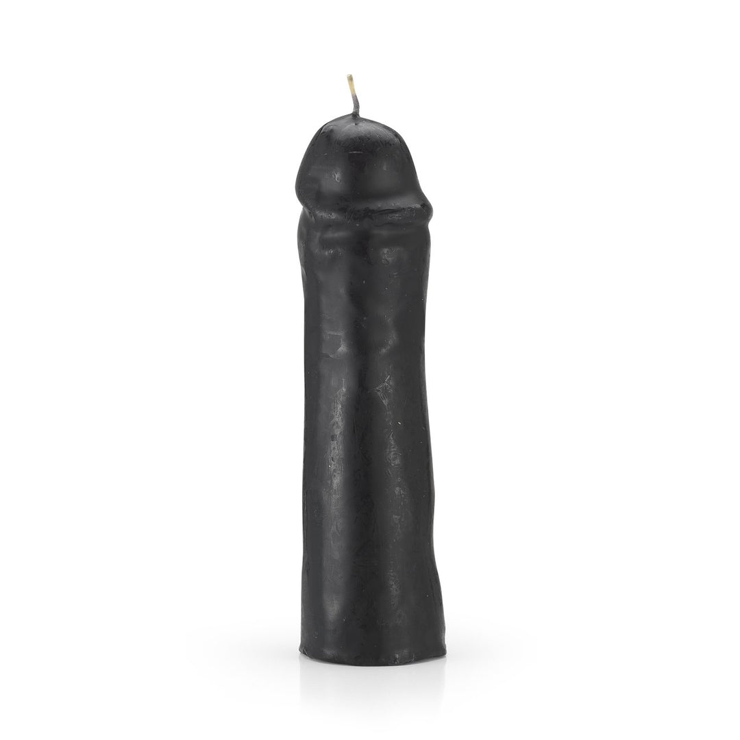 7" Genital / Male Gender Penis Ritual Candle - Black - Magick Magick.com