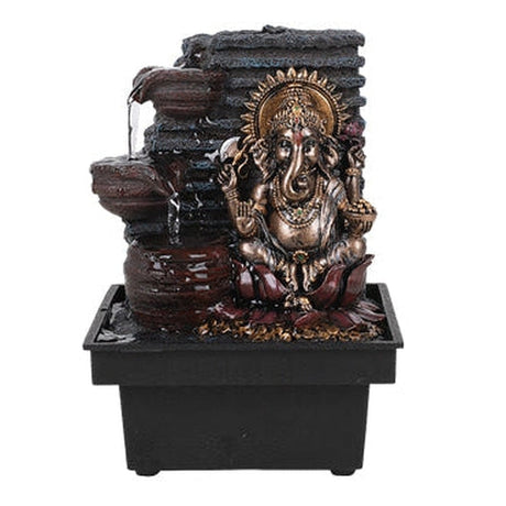 7" Hindu Statue - Ganesha Water Fountain - Magick Magick.com