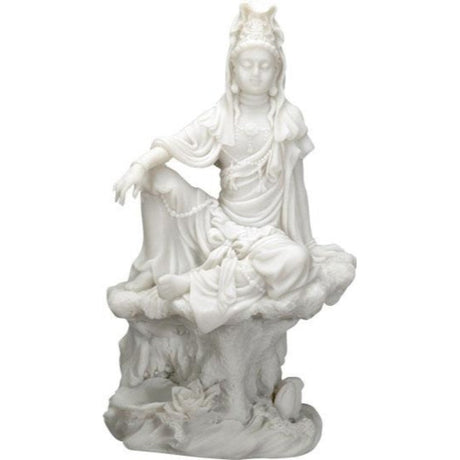 7" Water & Moon Kuan Yin Statue - Magick Magick.com