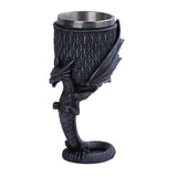 7.25" Chalice / Goblet - Anne Stokes Black Dragon - Magick Magick.com