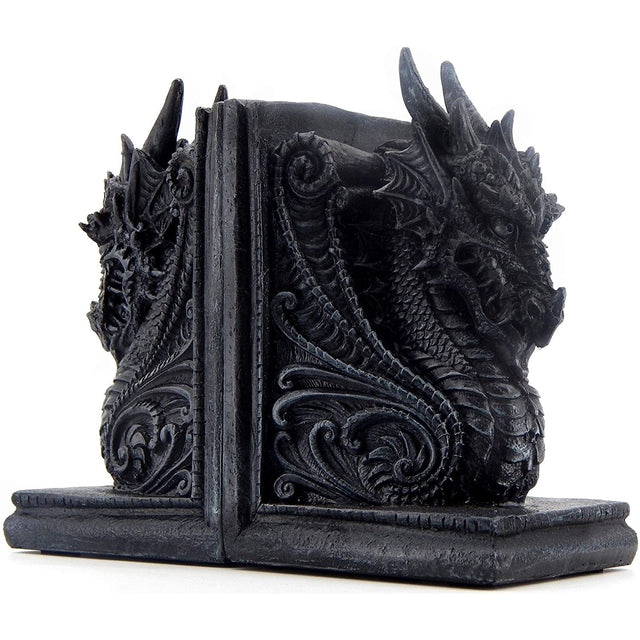 7.25" Gothic Dragon Bookends (Pair) - Magick Magick.com