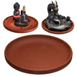 7.5" Ceramic Plate for Backflow Burners - Magick Magick.com