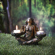 7.5" ENT Lady Tealight Candle Holder - Magick Magick.com