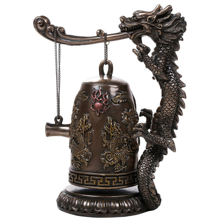 7.5" Feng Shui Statue - Dragon Bell - Magick Magick.com