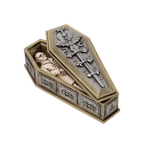 7.5" Nosferatu's Rest Casket & Figure - Magick Magick.com