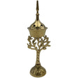 7.5" Tree of Life Brass Cone / Charcoal Incense Burner - Magick Magick.com