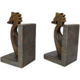 7.5" Viking Dragon Longship Prow Ship Bookends (Pair) - Magick Magick.com