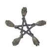 7.5" Witchcraft Broomstick Pentagram - Magick Magick.com