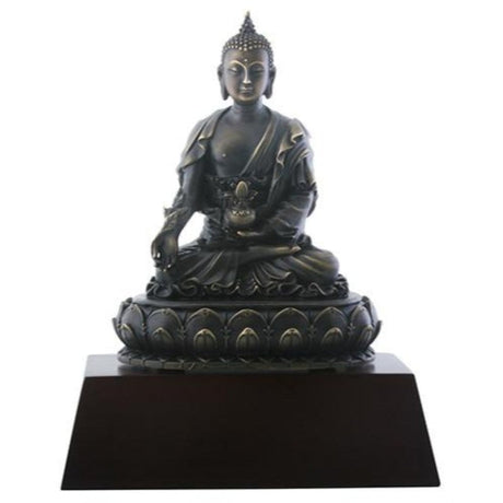 7.75" Medicine Buddha Bronze Statue - Magick Magick.com