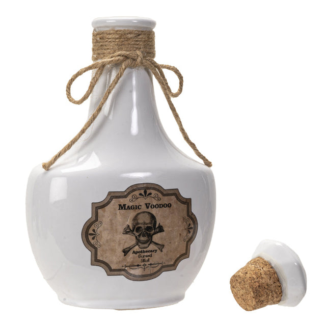 7.8" Ceramic Bottle - Magic Voodoo - Magick Magick.com