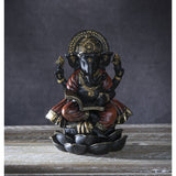 7.8" Hindu Statue - Ganesha Writing - Magick Magick.com